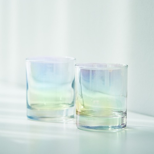 [2P세트] 오로라 아일랜드 온더락 글라스 Aurora Island Rock Glass 300ml