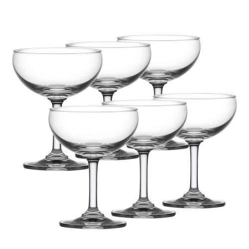 [6P세트] 오션 소서 샴페인 글라스 Ocean Saucer Champagne Glass 200ml