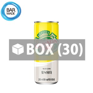 [ BOX - 30 EA ] 캐나다 드라이 토닉 워터 CANADA DRY Tonic Water 250ml