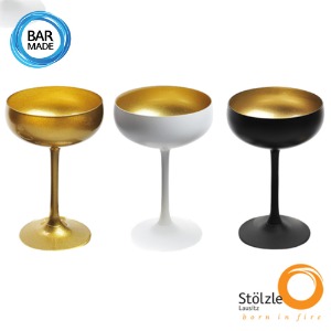 스토즐 올림픽 소서 글라스 (골드) STOLZLE Olympic Saucer Glass (Gold) 230ml