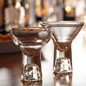 숏 칵테일 글라스 Short Cocktail Glass 마티니 135ml · 소서형 130ml