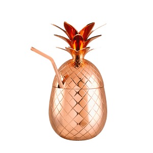 파인애플 구리 칵테일 컵 Pineapple Copper Cocktail Cup 500ml