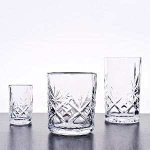 아가베 패턴 위스키 글라스 Agave Pattern Whisky Glass S 55ml · R 280ml · H 285ml