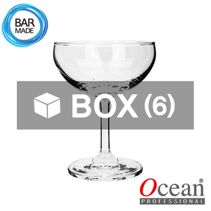 [ BOX - 6 EA ]오션 소서 샴페인 글라스 OCEAN Saucer Champagne Glass 200ml [501S07]
