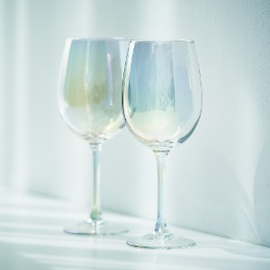 [2P세트] 오로라 월드 와인 글라스 Aurora World White Wine Glass W 350ml · R 470ml
