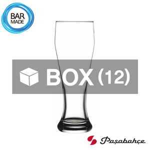 [ BOX - 12 EA ] 파사바체 바이젠 맥주 글라스 PASABAHCE Weizen Beer Glass 500ml [42756]
